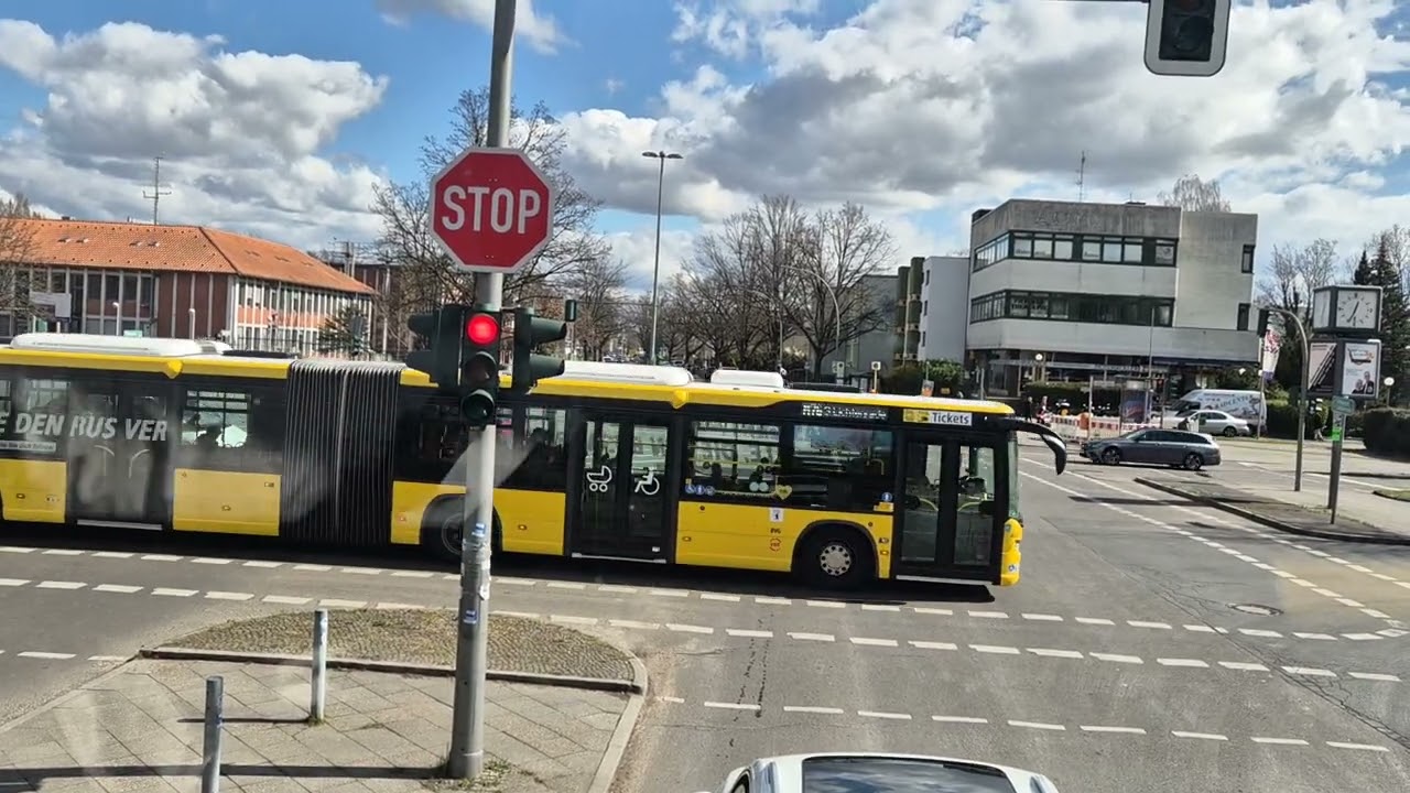 Mitfahrt auf der Linie 172 von S-Lichtenrade (Neu) bis U-Johannesthaler-Ch.