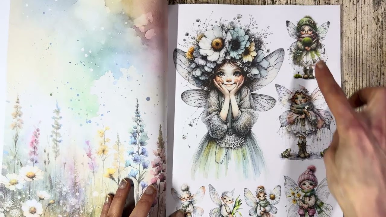 FBLive - 28-02-2026 - Unboxing Maremi's Flower Fairies Collage Book