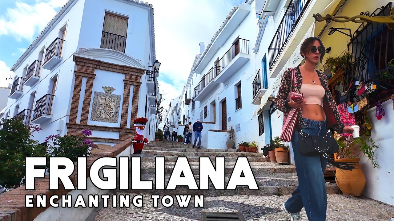 Frigiliana Spain Enchanting Town December 2024 Update Costa del Sol Walk | Málaga [4K]