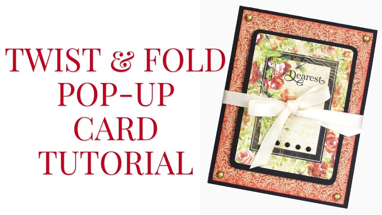 [Tutorial] Twist & Fold Pop-Up Card: Club G45 - Vol 04 2019 Featuring Love Notes