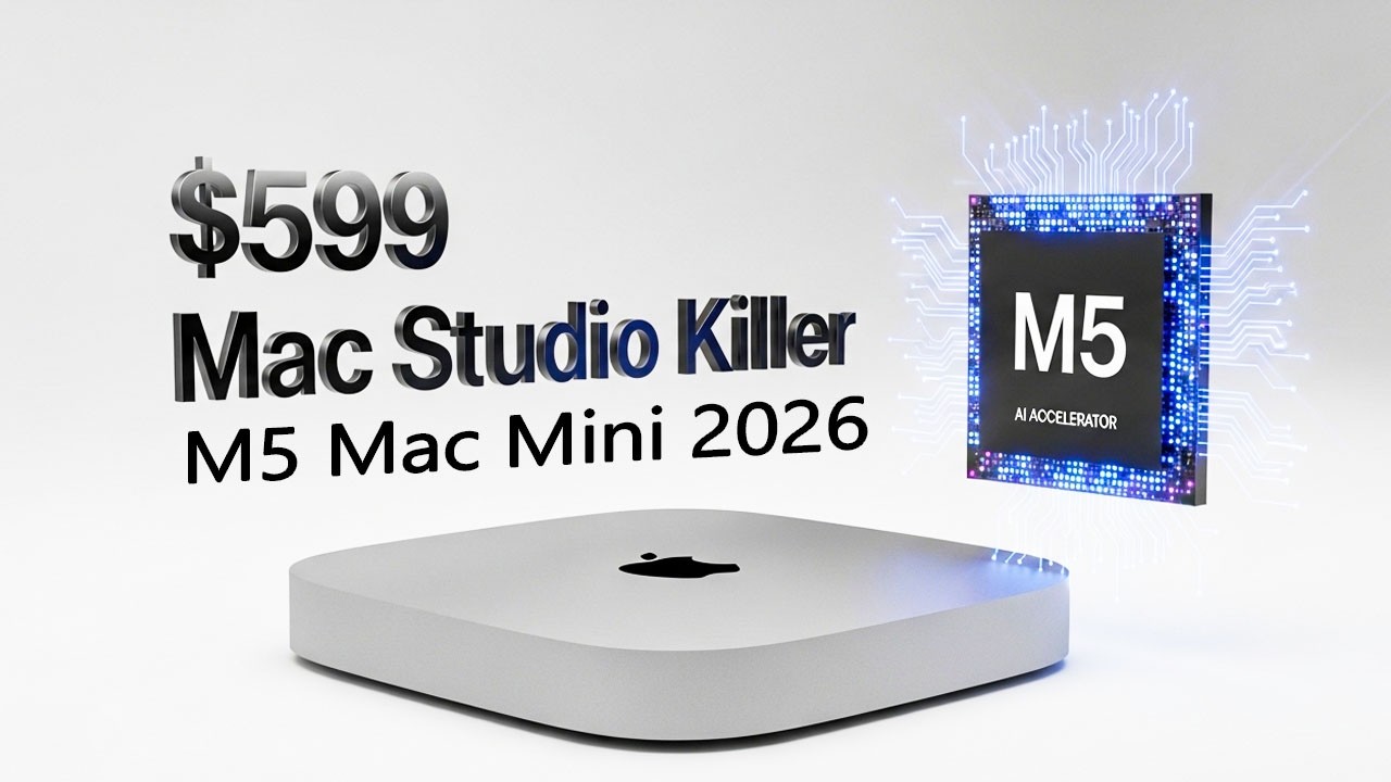 The $599 Mac Studio Killer: M5 Mac Mini Official Leaks! 😱