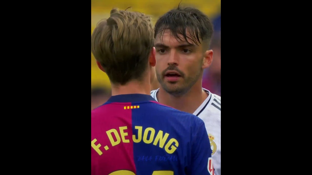 Asencio vs Gavi & Frenkie de Jong☠️