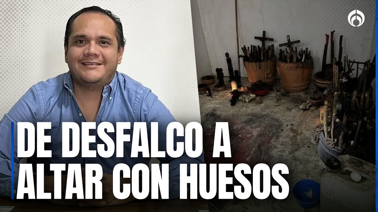 Se eleva la trama: Buscan a funcionario del 'Cuau' por desfalco y suma altar con huesos