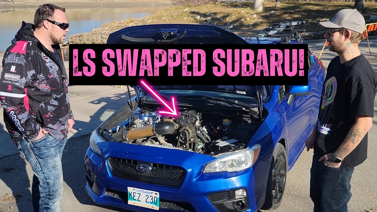 Эта Subaru Impreza WRX 2017 года оснащена двигателем V8!