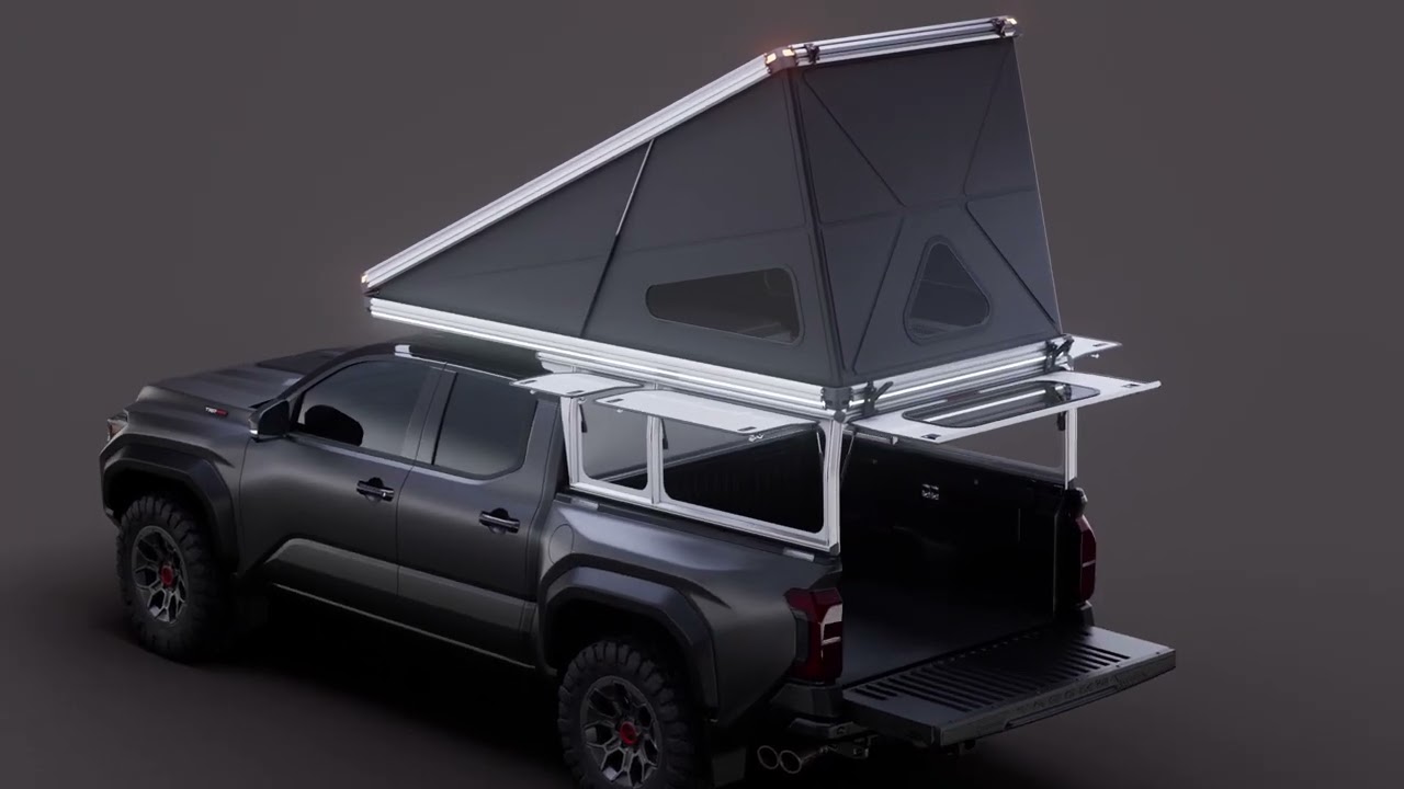 Hardsider - The Hard-Sided Folding Truck Camper