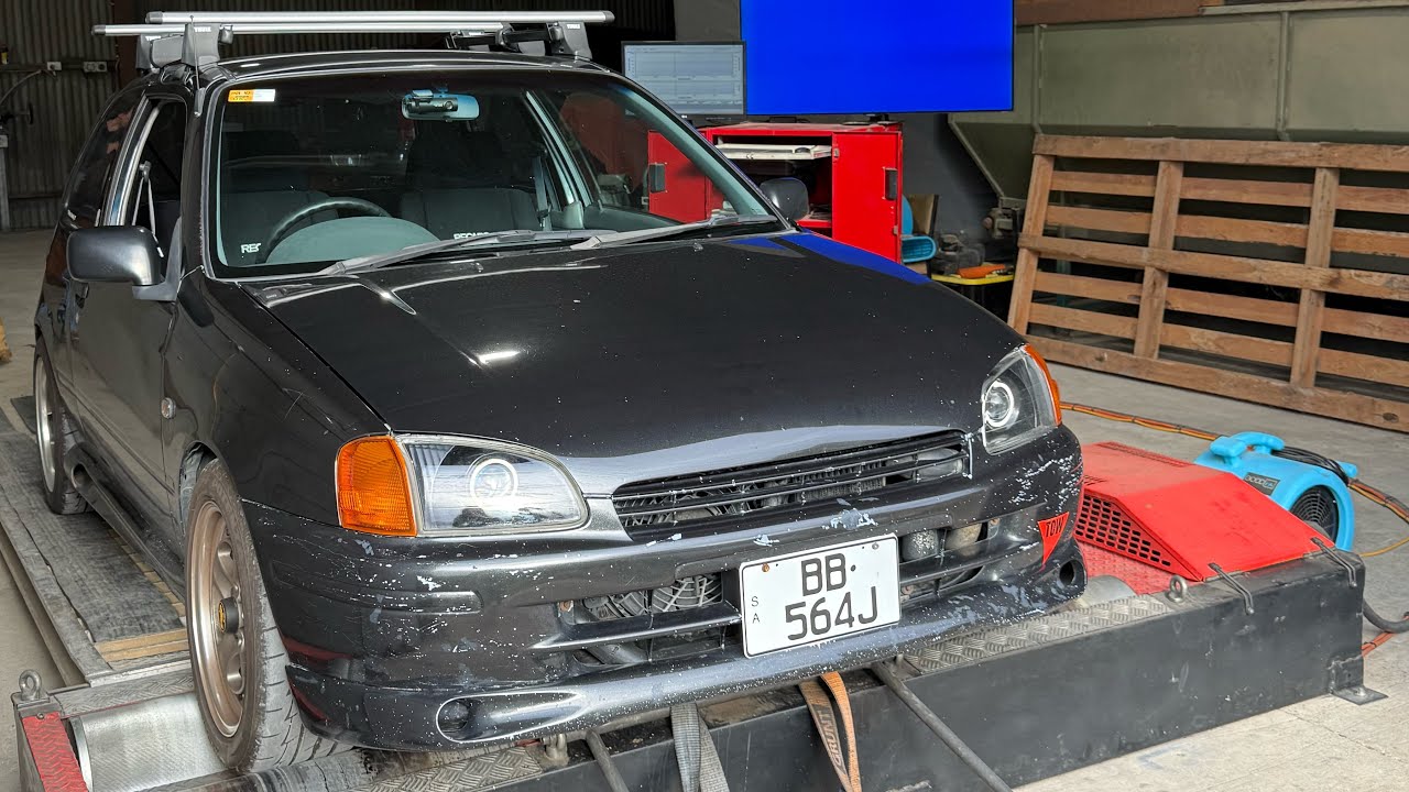 Toyota Starlet Turbo - 4EFTE - CT9/CT12 hybrid - Dyno Check