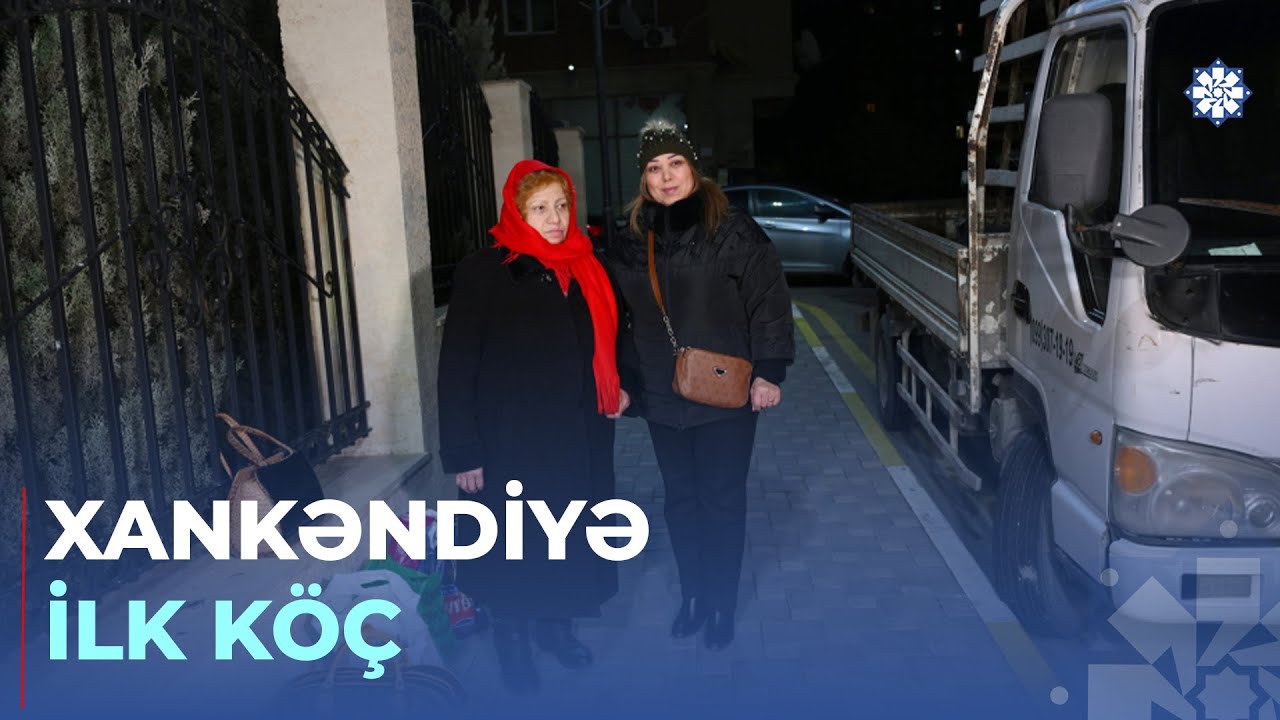 Xankəndi şəhərinə ilk köç karvanı yola salınıb