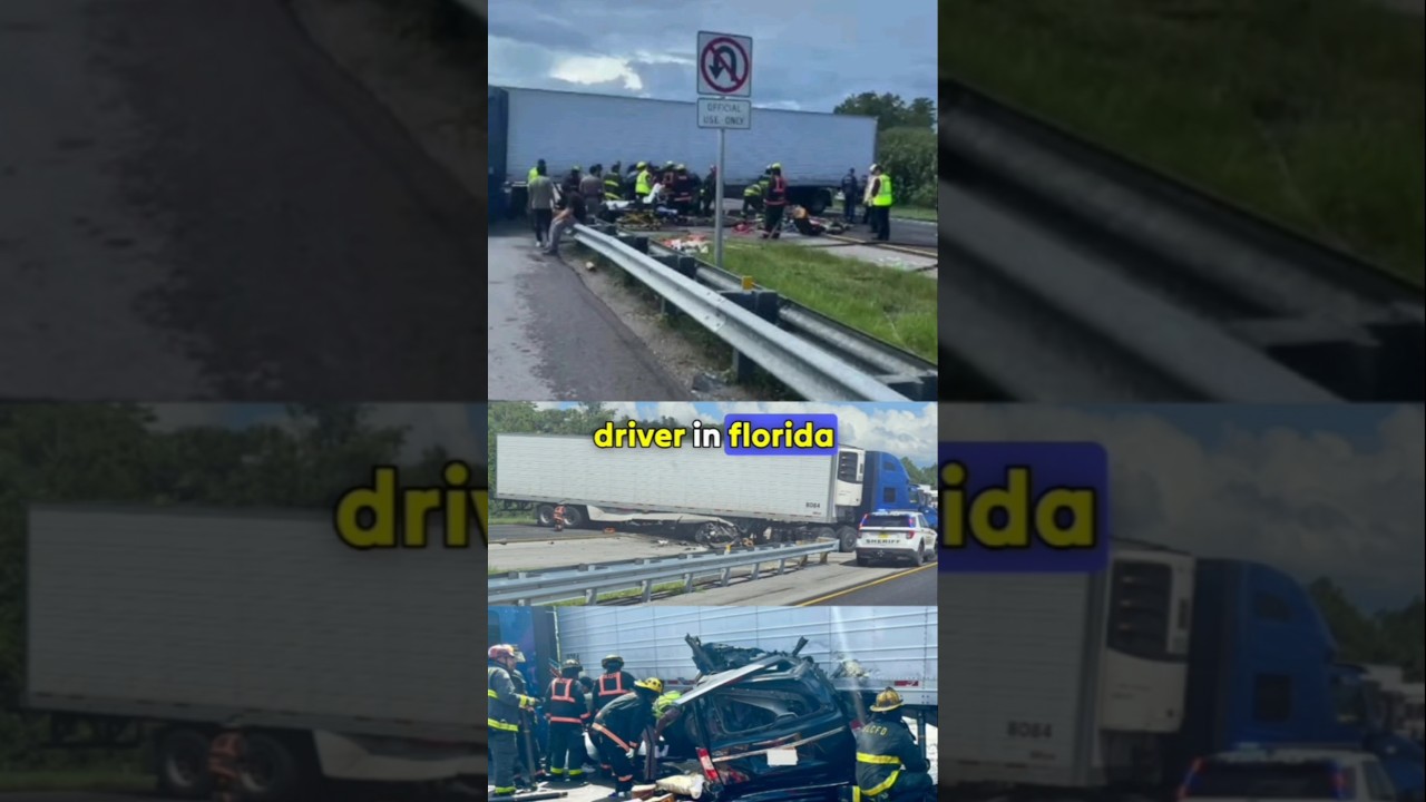 Foreign Truck Driver Takes THREE LIVES After Illegal U-Turn In Florida!