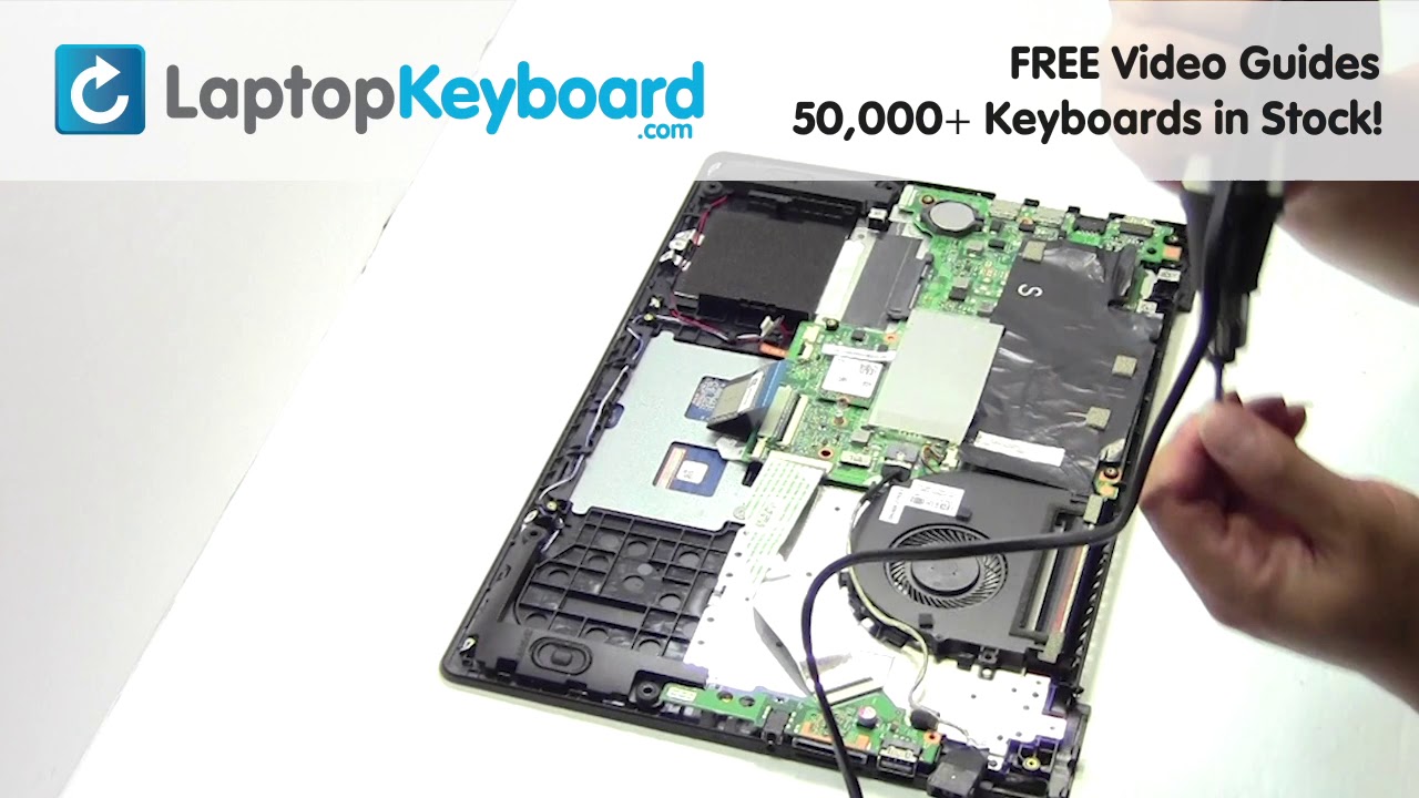 Lenovo Keyboard Replacement IdeaPad 500S-14ISK Installation Guide. Repair Install Fix U31 S41-35