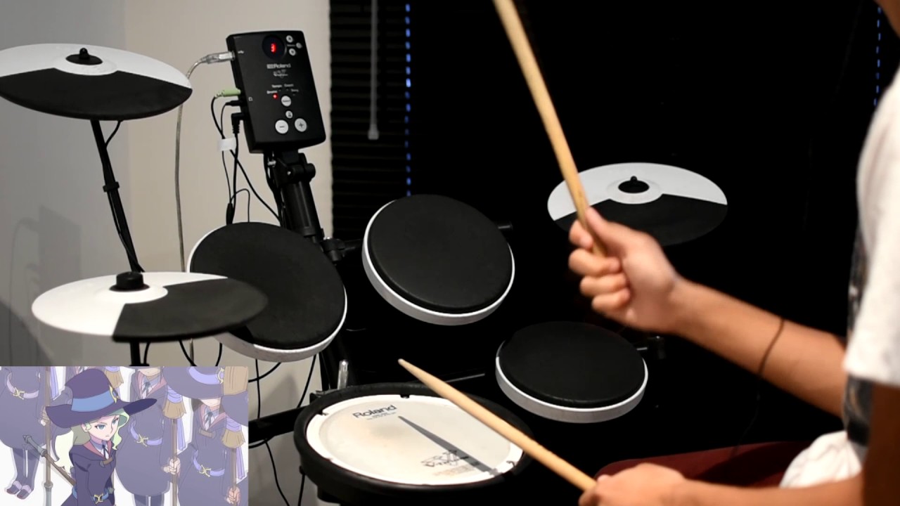 Little Witch Academia (TV) OP 2 -【MIND CONDUCTOR】by YURiKA - Drum Cover