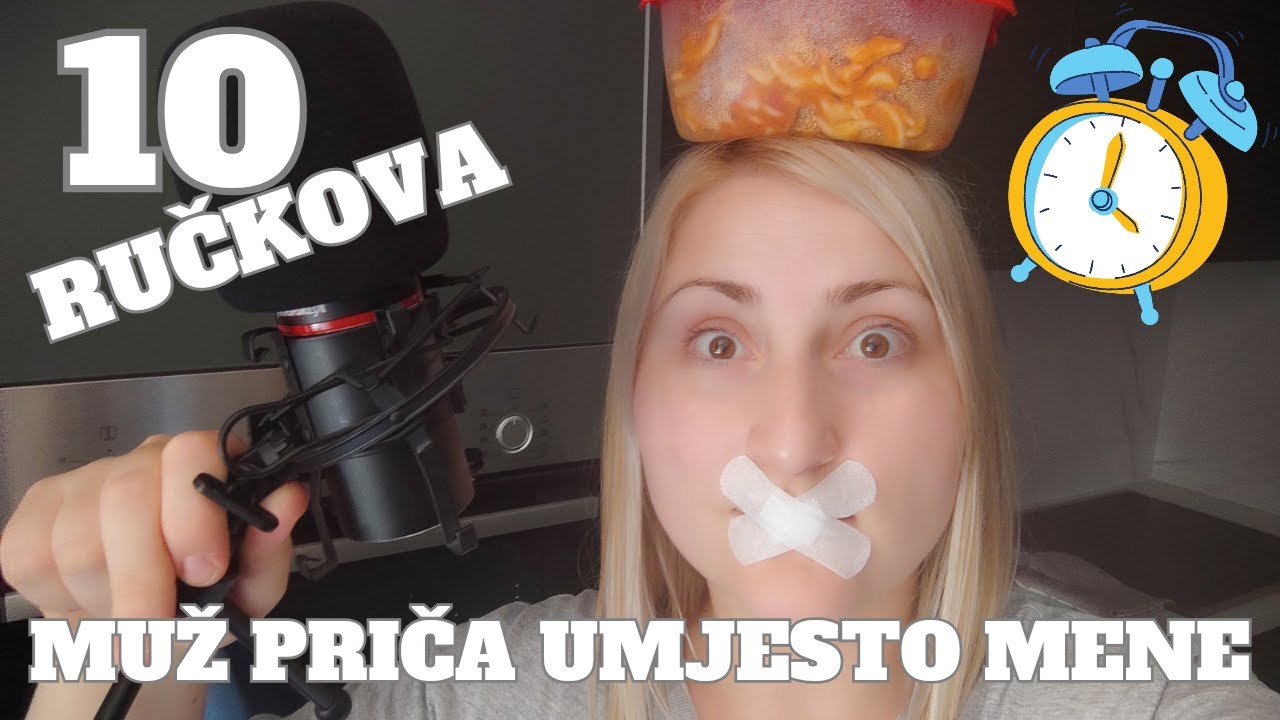 🤯10 RUČKOVA ZA 1 SAT🕐 Kuvam unaprijed za DRUGOGA❗