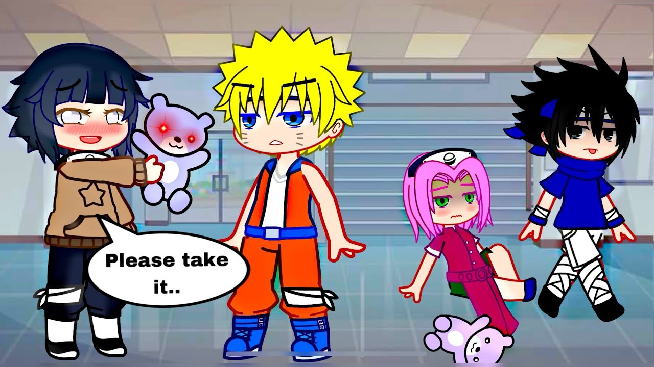 “Stalking?? “😍✅ || Naruto Hinata meme || Gacha Club trend