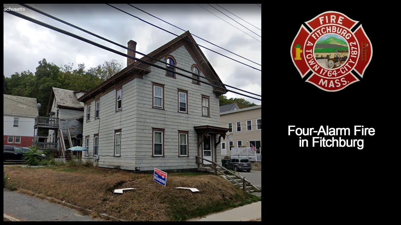 Fitchburg 4-Alarm Fire Audio 5/23/2021 [Massachusetts]