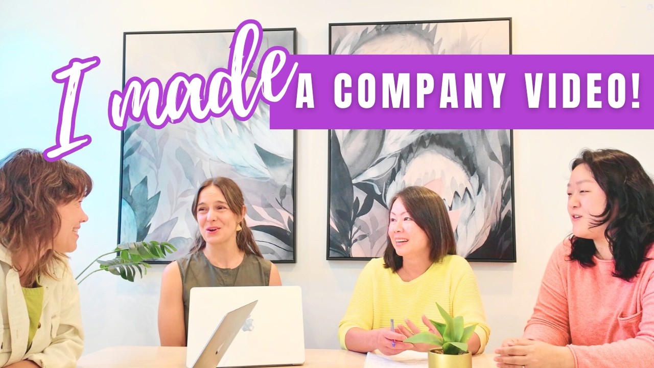I Made a Company Video! | Women Entrepreneurs ♀️ | We are The Mangrove Collective