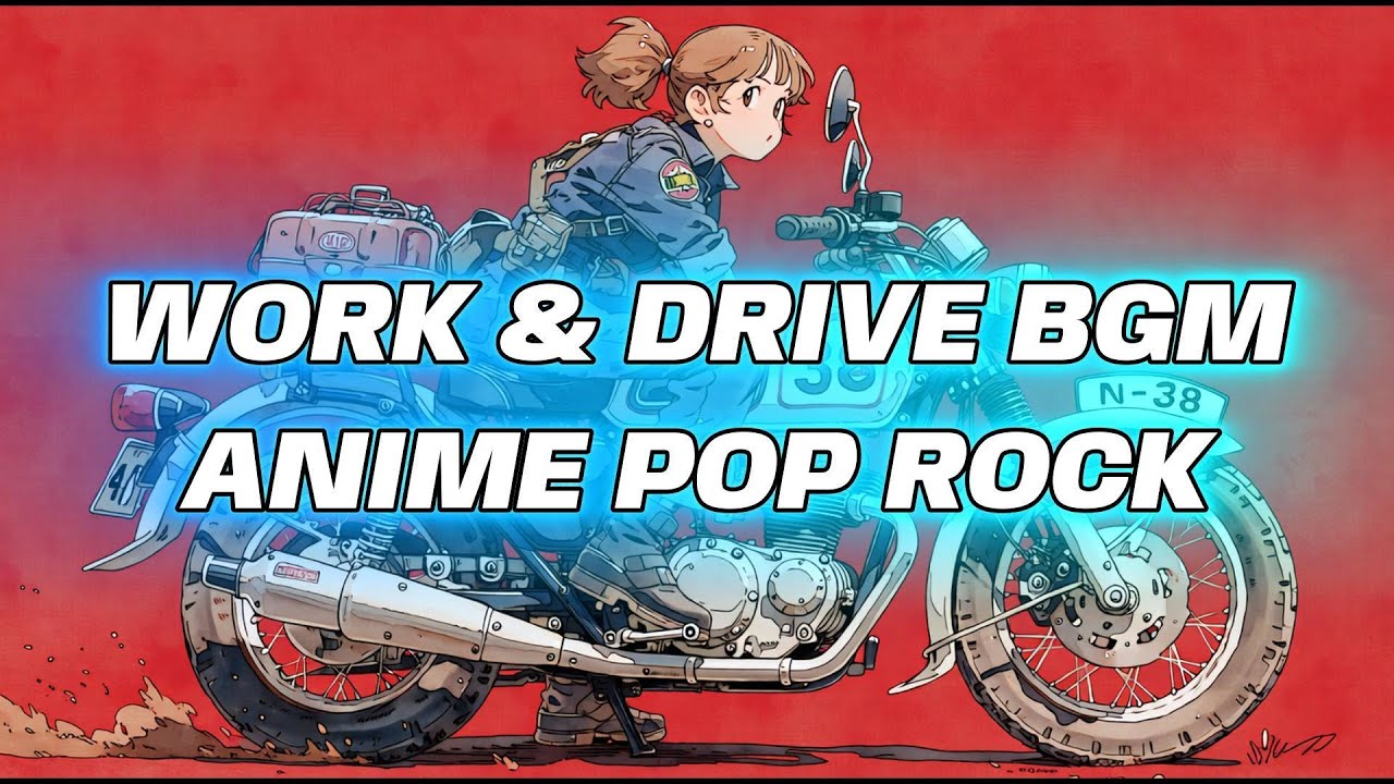 Anime Pop Rock Playlist for Work & Drive｜作業用・ドライブBGM