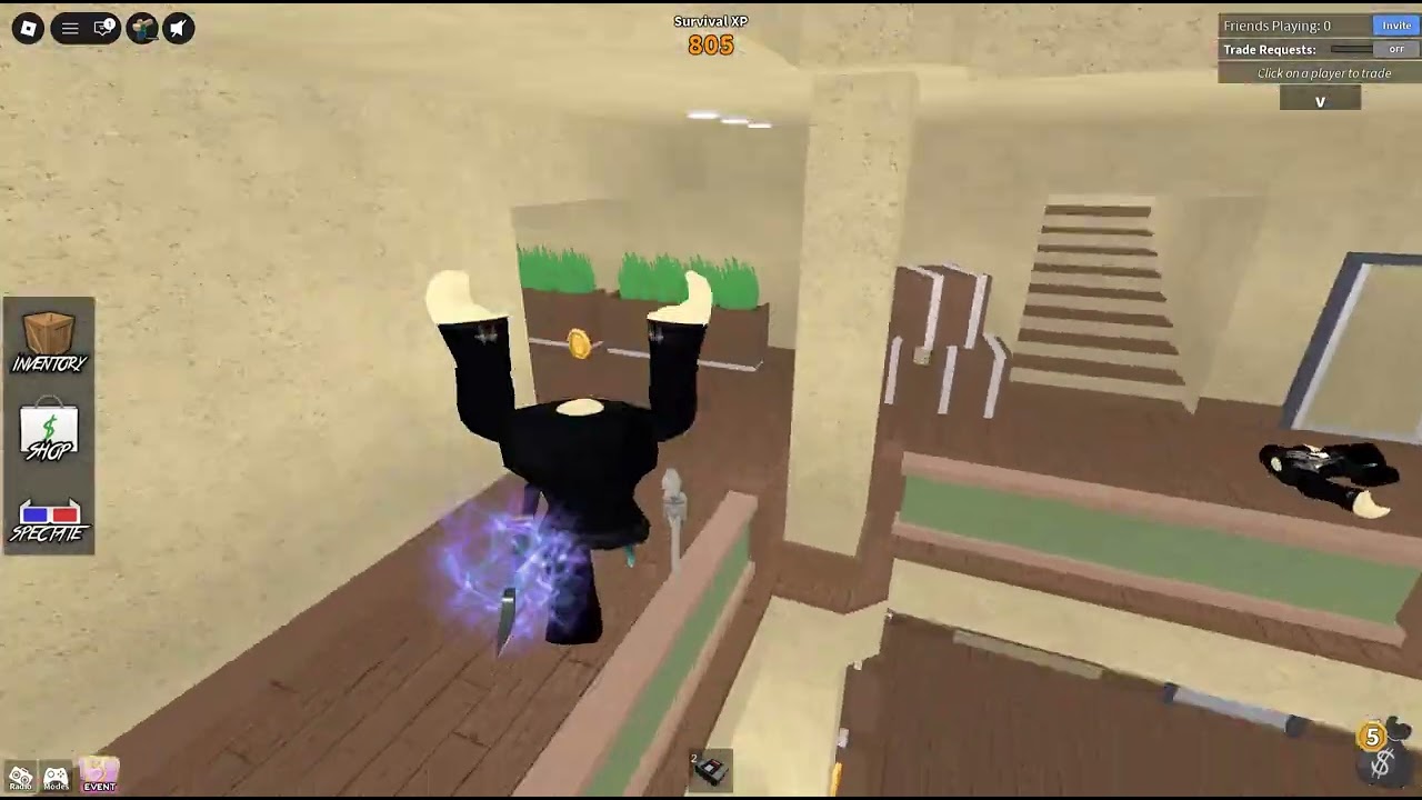 mm2 murd round and maybe tryna find the gun lol