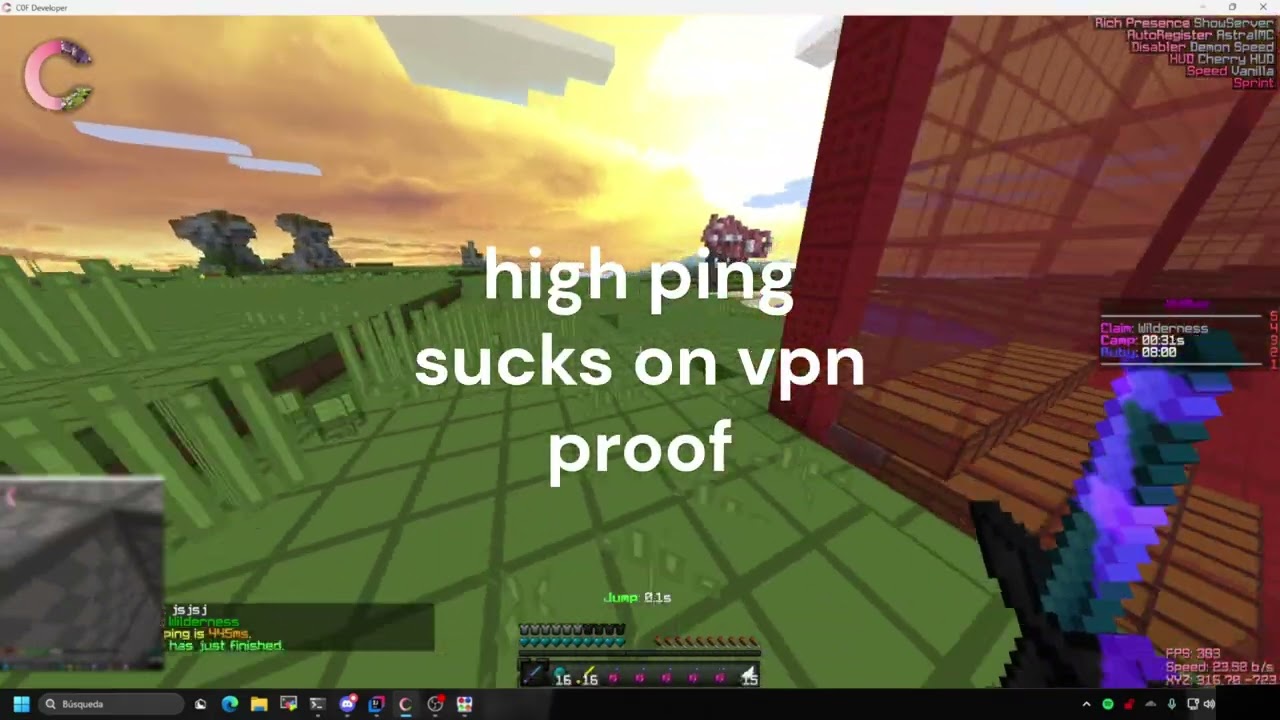 coping on astralmc w/ c0f client & @demonpvp