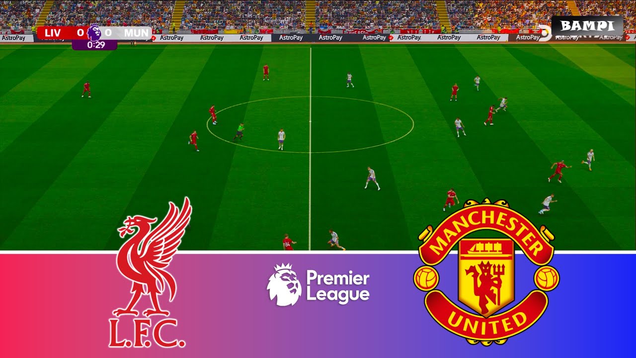 Liverpool vs Manchester United - English Premier League 25/26 / Full Match / PES 21 Gameplay