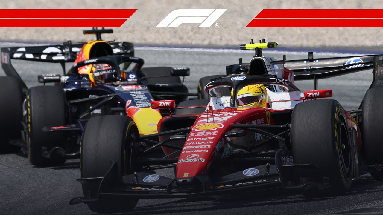 Lewis Hamilton & Max Verstappen's Fierce Battle In Austria!
