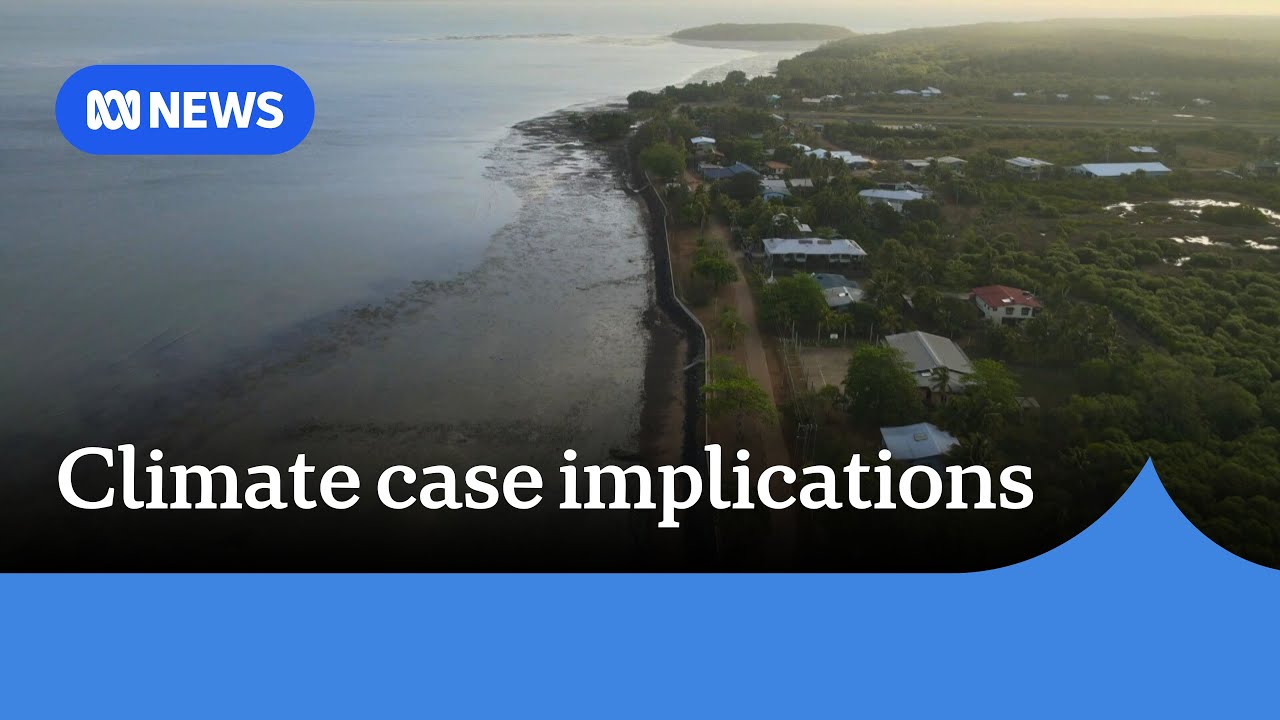 Landmark case decision could change the way government deals with climate change | ABC NEWS