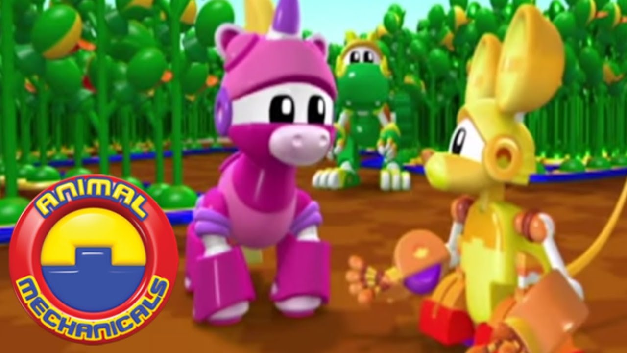 Animales Mecanimales 🐸🤖 S01E03 🤖🐸 Caricaturas para niños