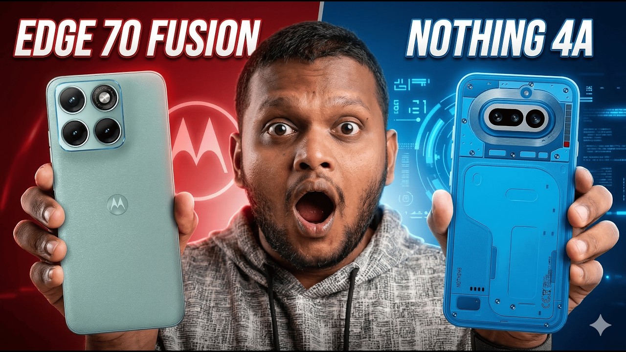 Moto Edge 70 Fusion vs Nothing Phone 4a in Telugu ⚡️ | ఏది బెస్ట్?
