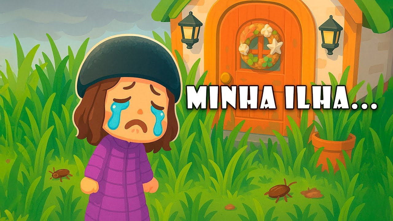 Abandonei Minha Linda Ilha No Animal Crossing
