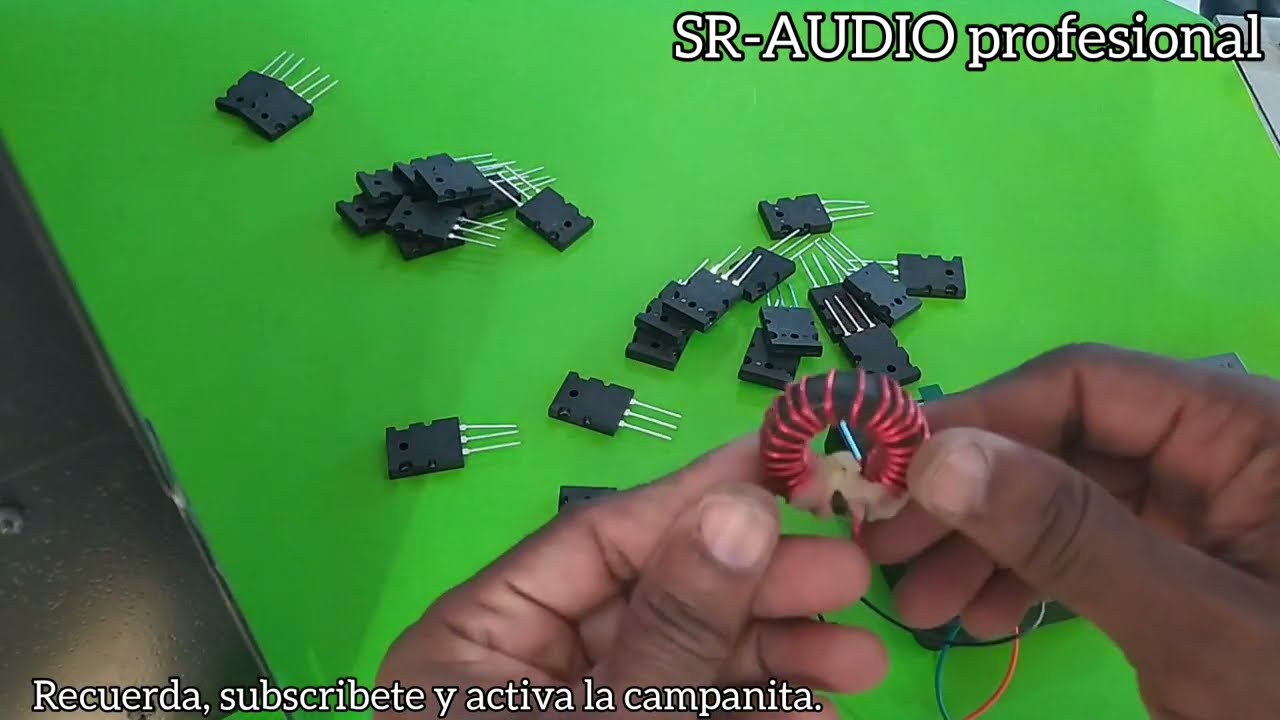 por esta Razón, se calienta un solo transistor, en los ampliificadore de audio.