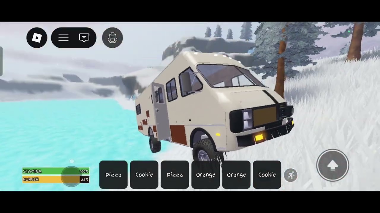 RV cooked? I Roblox I Time for an icy road trip 😎. #gaming #roblox 