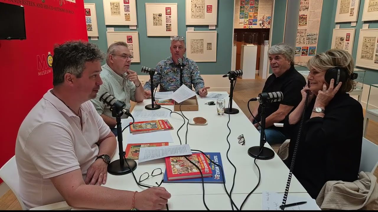 Stripkaast Podcast - aflevering 3 - Bartke en Leonneke en het Vandersteen Vragenvuur - Suske & Wiske