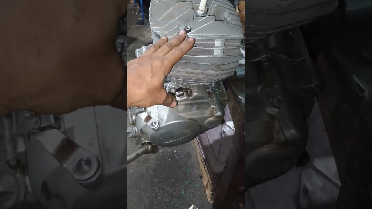 Motor de Titan 150 convertido para 2T DT 180 #dt 