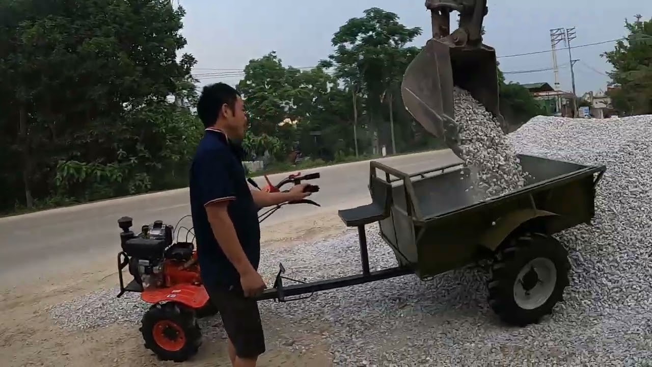 giới thiệu  đến bà con  mẫu thùng kéo dùng cho máy xới đất đa năng