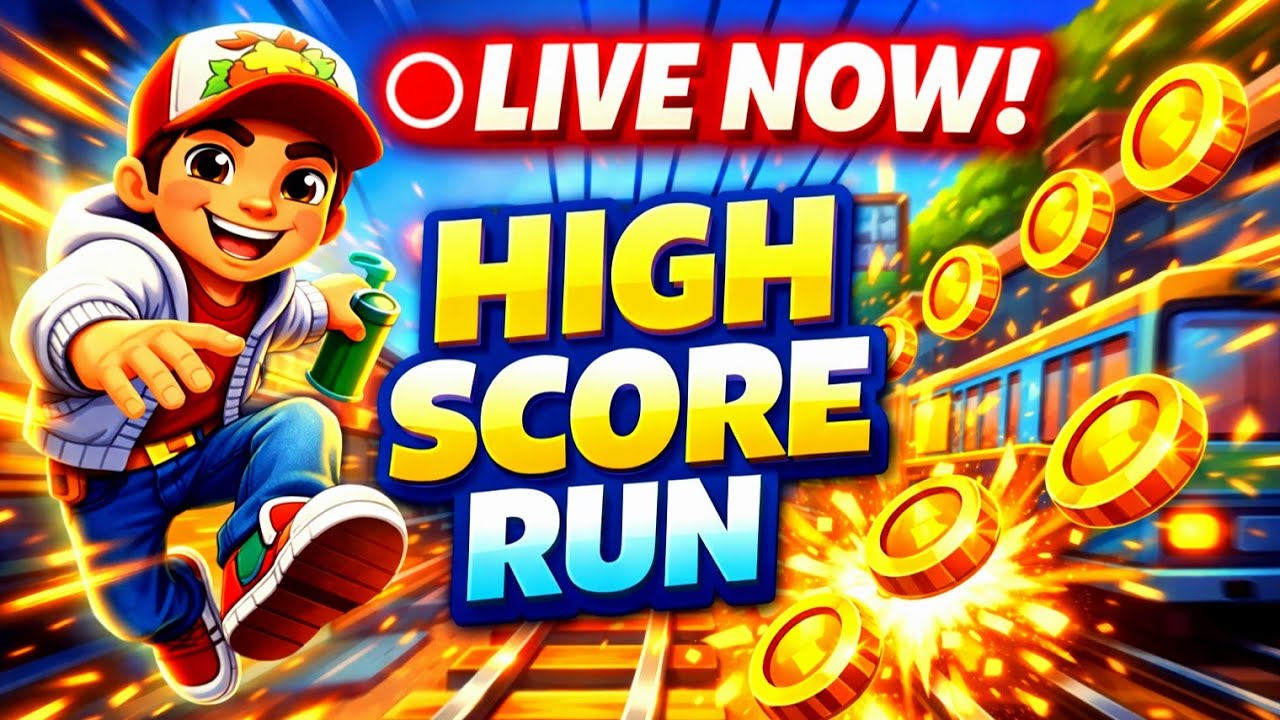 Subway Surfers LIVE 🔴 | High Score Run | No Stop Gameplay