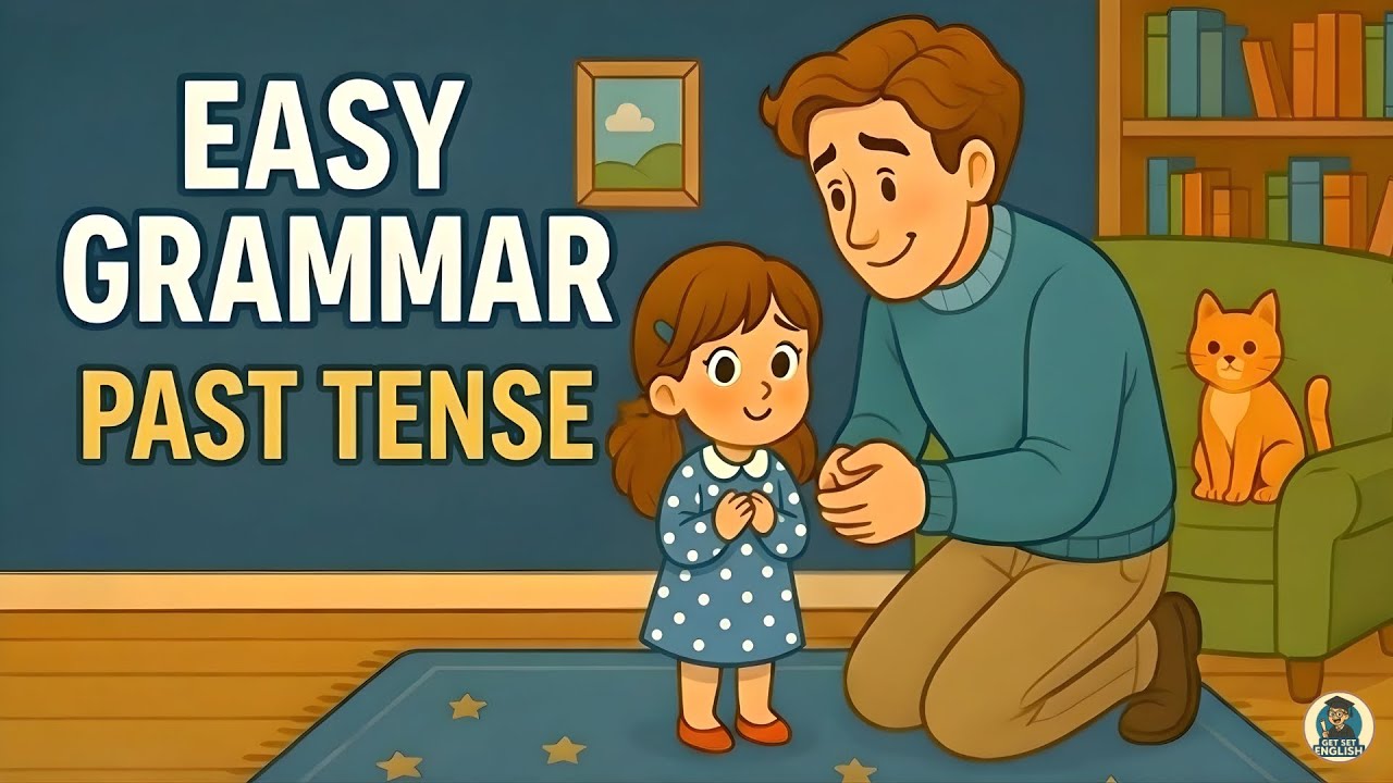 Easy English Grammar for Beginners | Learn Simple Past Tense 📚✏️ @GetSetEnglish