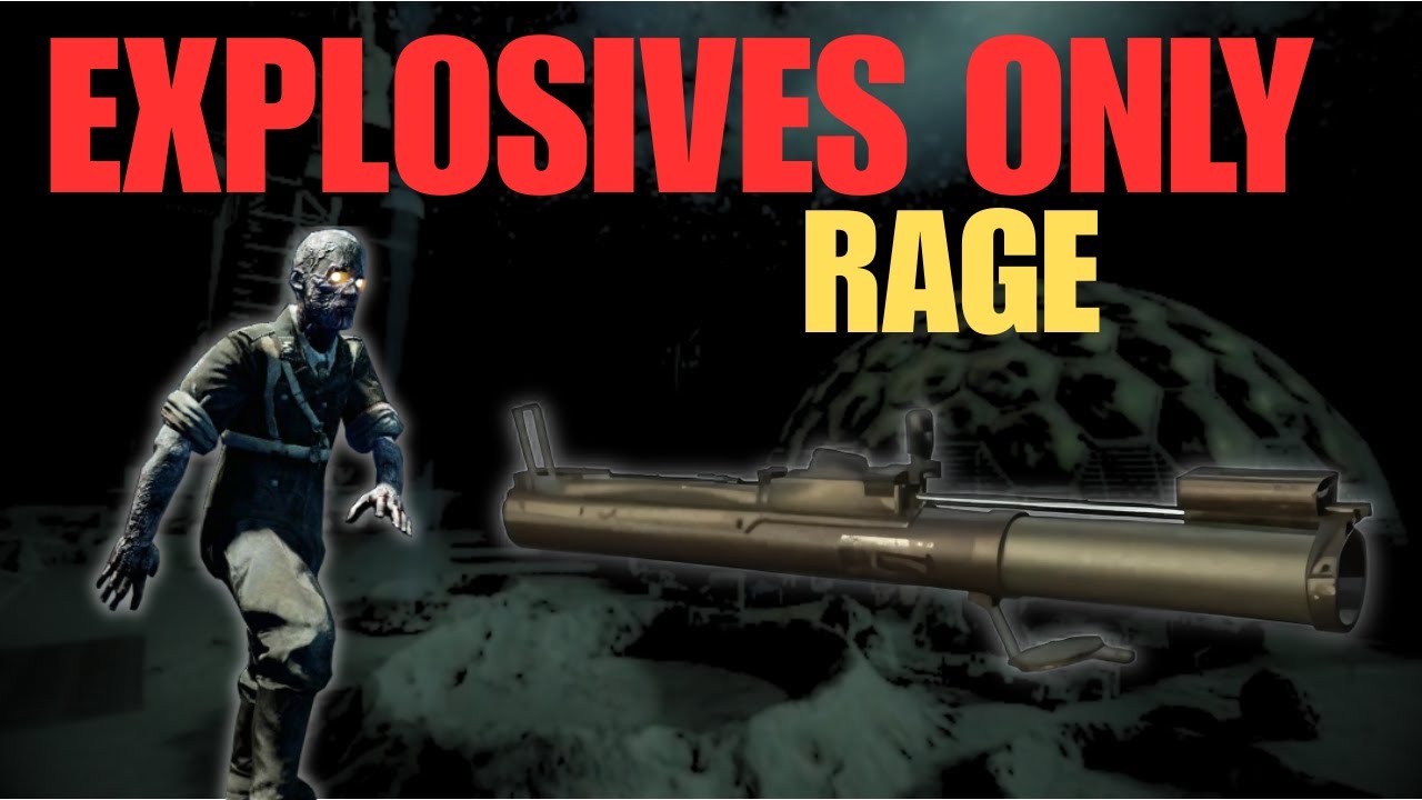 Explosives Only, BO1 Zombies - INSANE