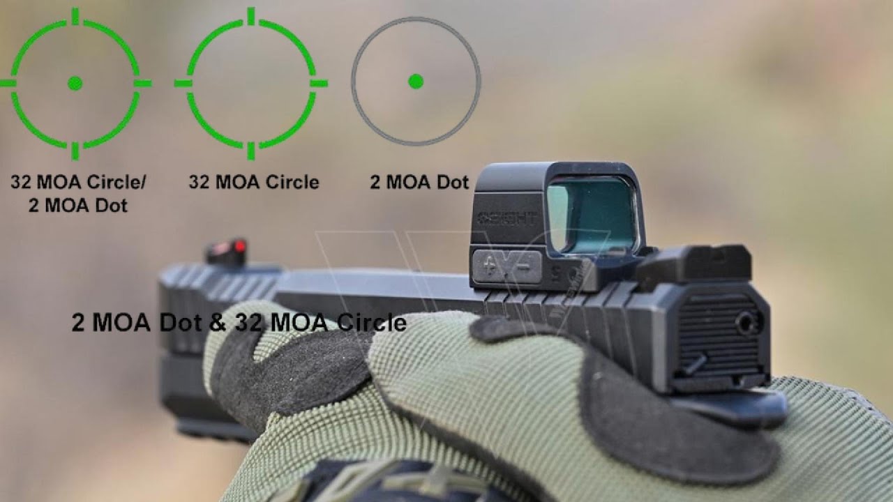 Yeni Nesil Red Dot: OSIGHT S ile Tanışın! (Osight S 2 MOA Dot & 32 MOA Circle)