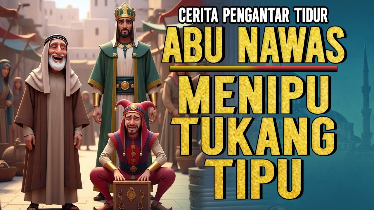 ABU NAWAS MENIPU TUKANG TIPU || DONGENG SEBELUM TIDUR