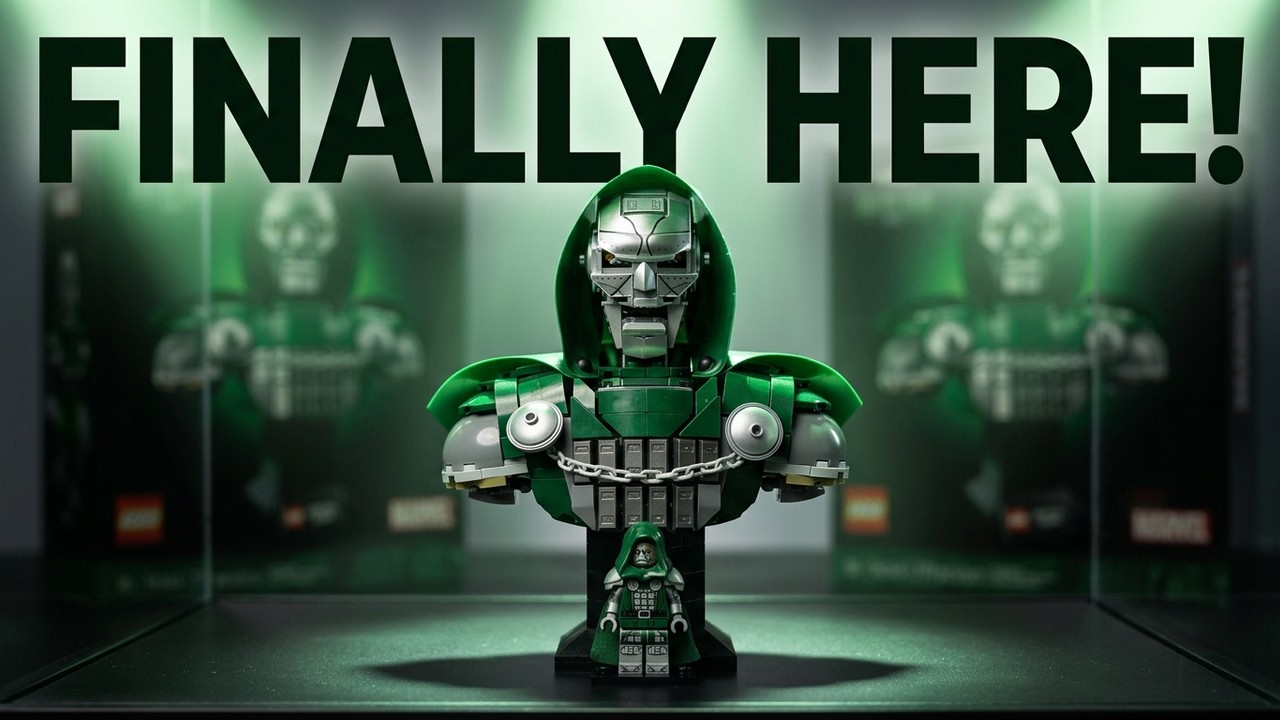 LEGO 76345 Marvel Бюст Доктора Дума: сборка и обзор