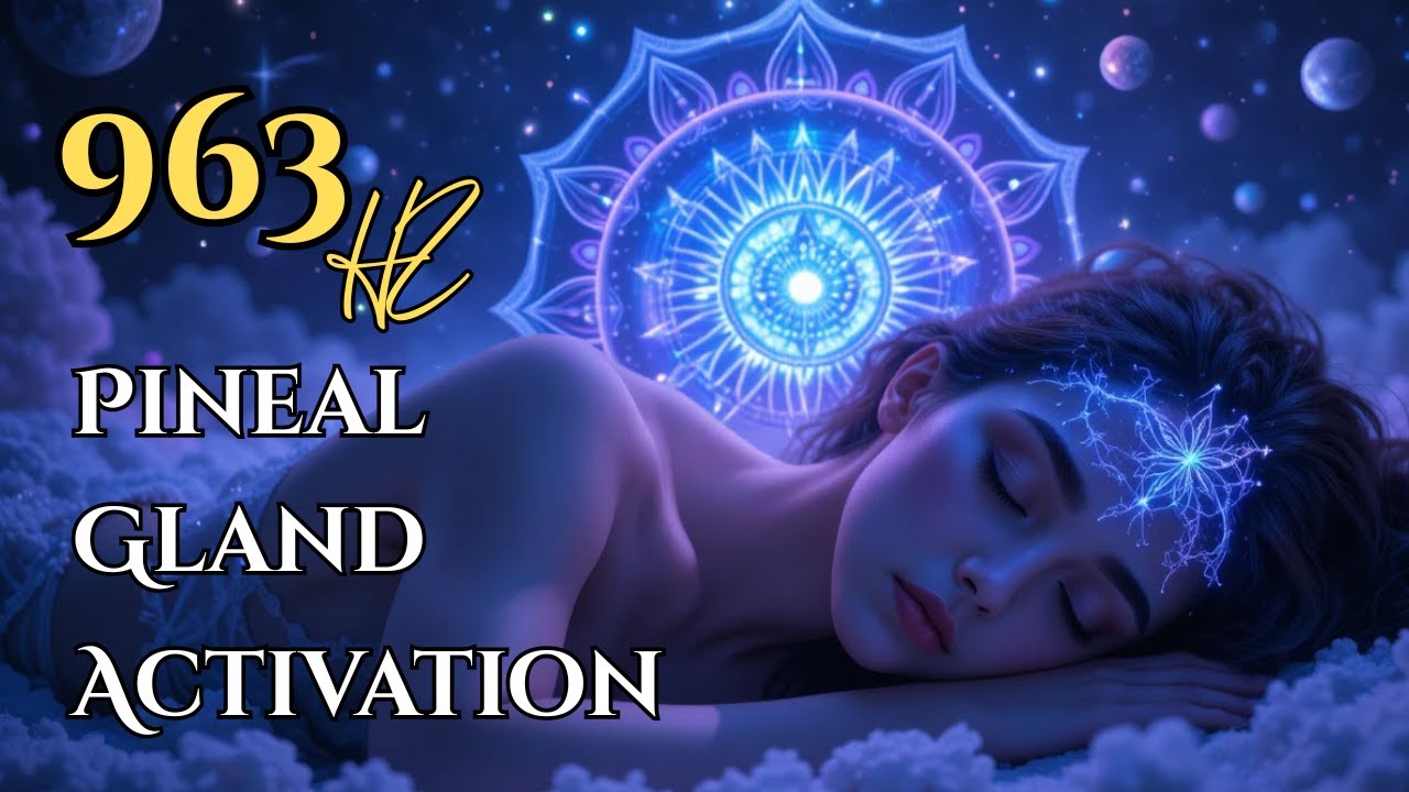 963Hz Pineal Gland • Fall Asleep in Minutes with This Music