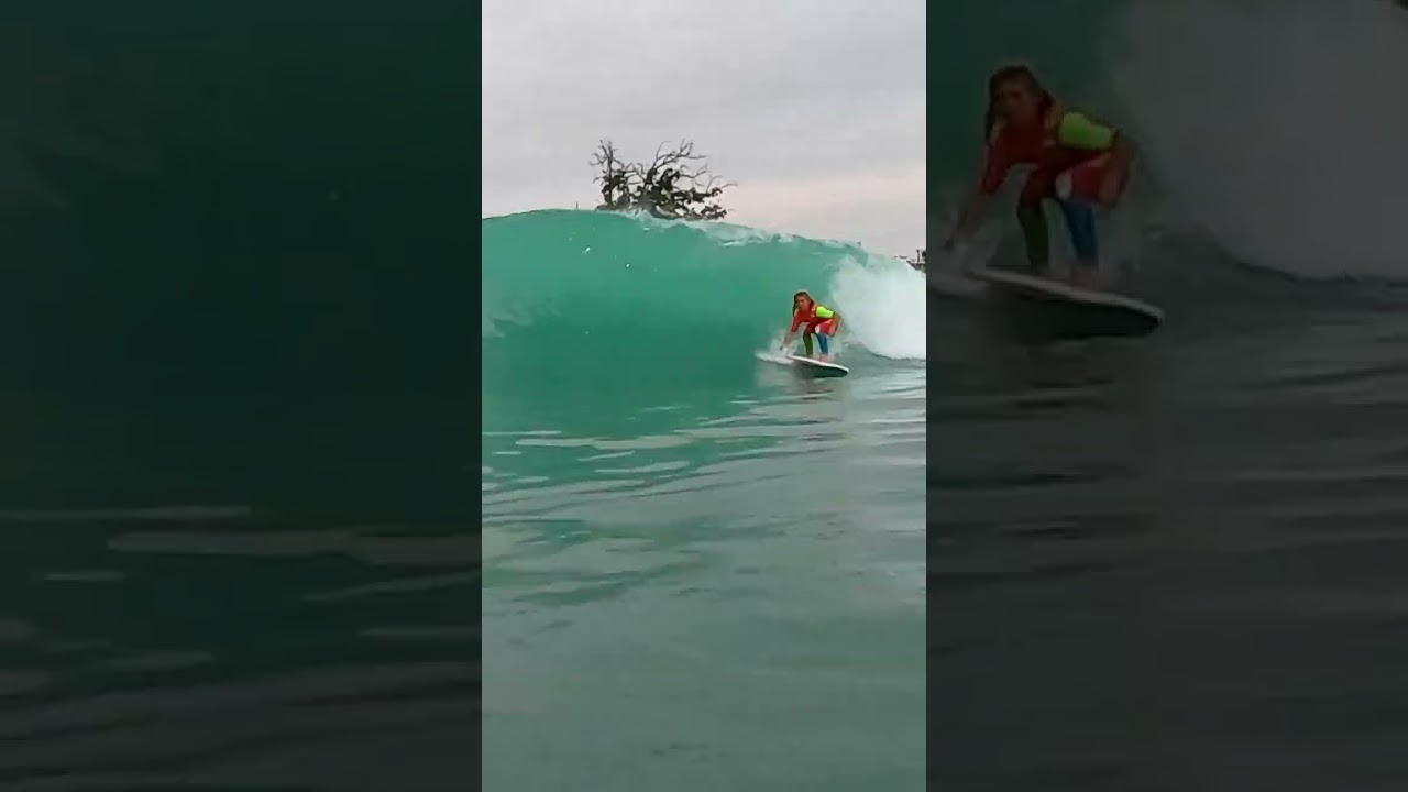KAI THOMPSON WAVEPOOL TUBE ON BOOG SKIM #catchsurf #finless #wavepool
