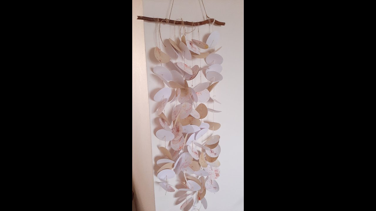 Decorazione da parete in cartoncino