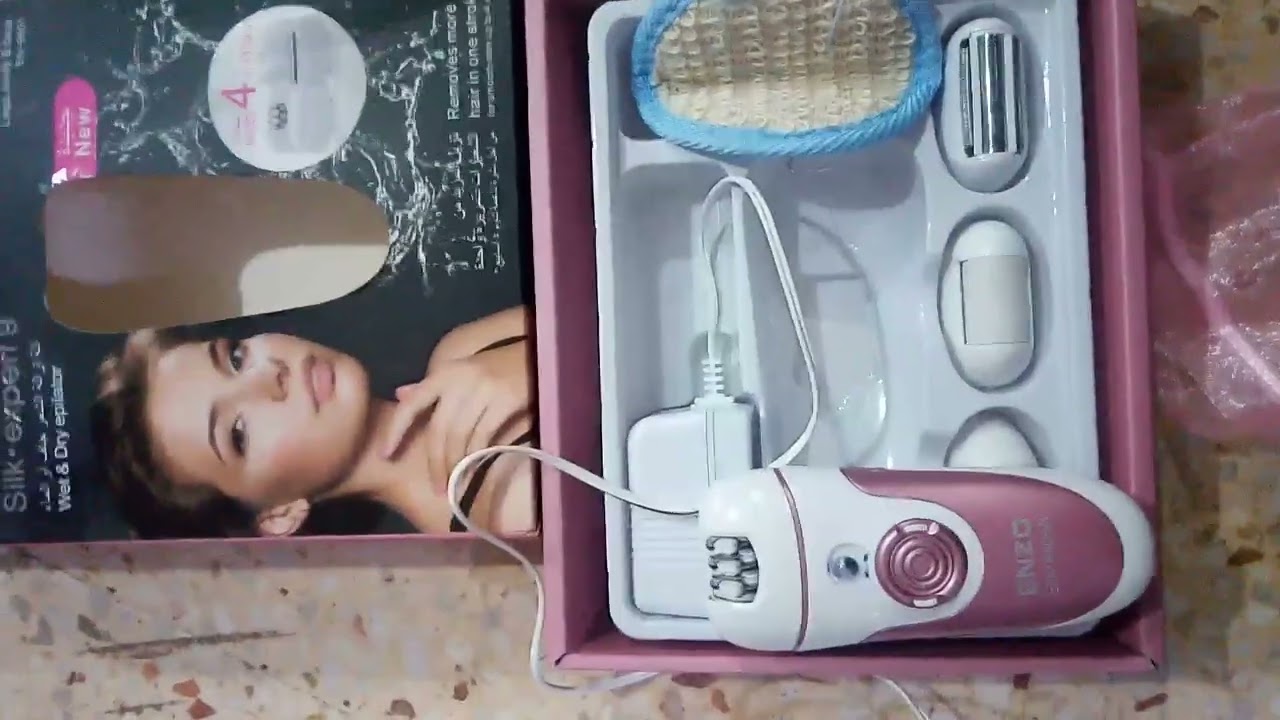 تجربتي مع آلة نزع الشعر اينزو ENZO  2022 لي راهي توندونس tendanse ونصيحتي للبنات والعرايس