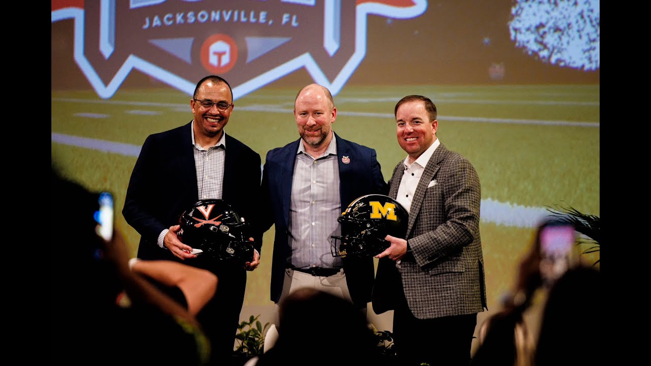 2025 Gator Bowl Fireside Press Conference: Mizzou's Eliah Drinkwitz, Virginia's Tony Elliott
