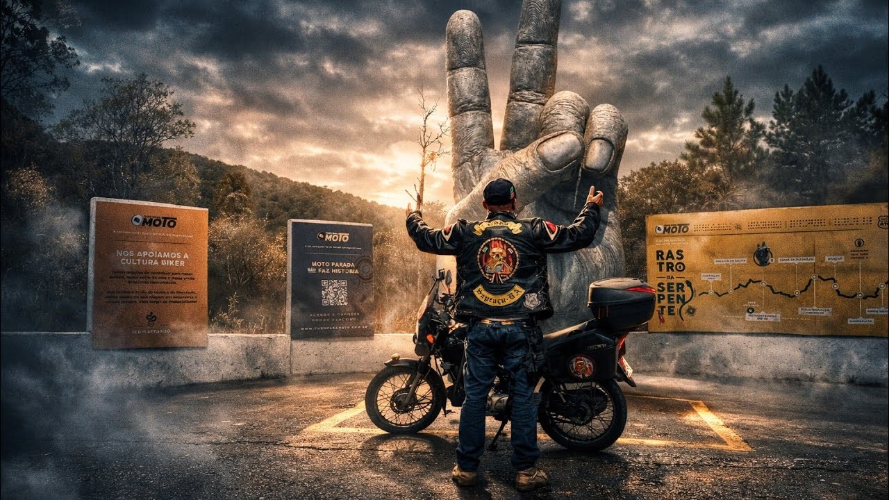 Sobre ser motociclista e fazer parte dos Bikers Family-Bahia Moto Clube.