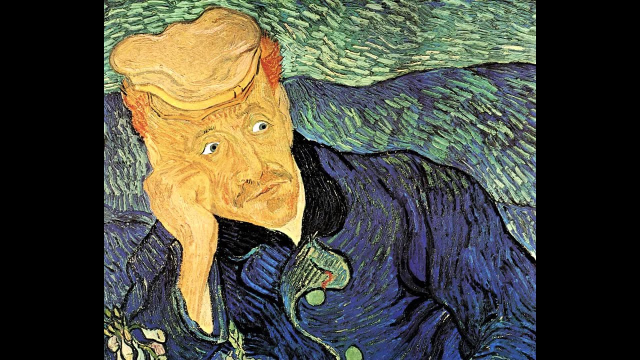 Vincent Van Gogh - Dr  Paul Gachet - Animation