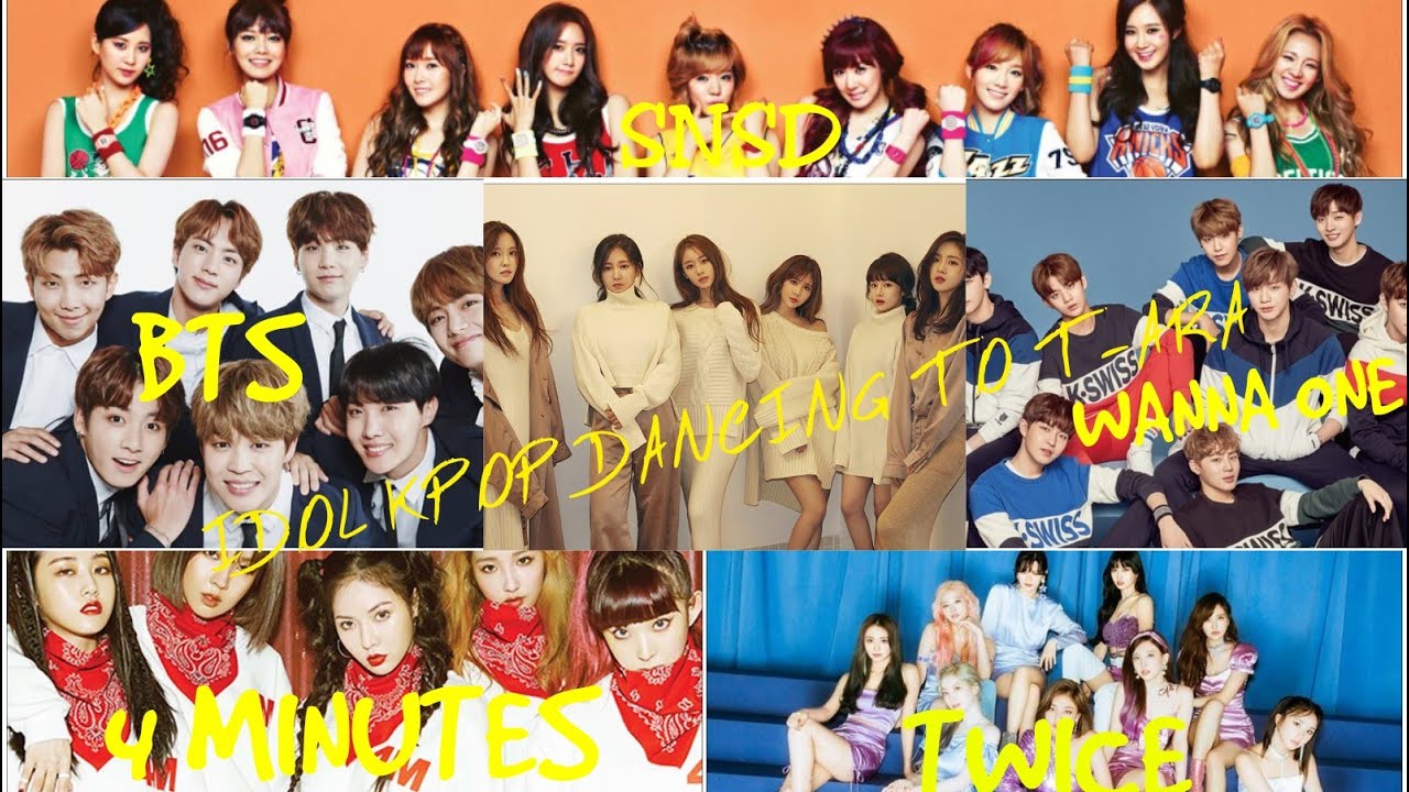 IDOL KPOP DANCING TO T-ARA(P3)