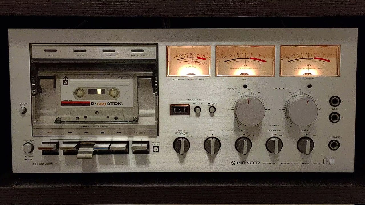 Pioneer CT-700   (1978 год) part 2
