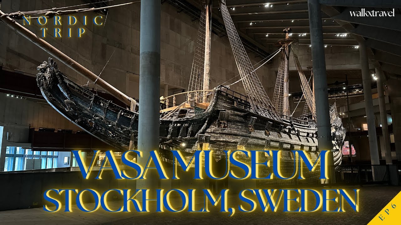 🇸🇪EP6 Preserved 1628 Warship, Vasa Museum in Stockholm, Djurgården | Sweden [4] Nordic Trip