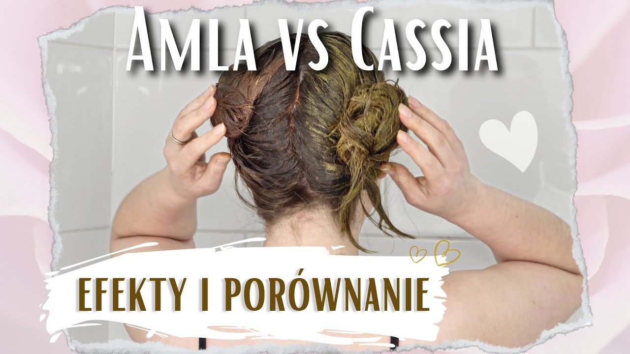 Nałożyłam CASSIĘ na jedną połowę włosów, a AMLĘ na drugą – zobacz, co się stało! Porównanie efektów!