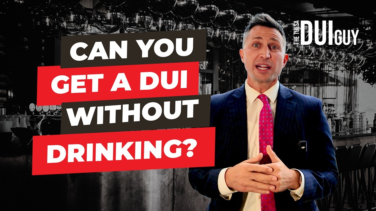 Можно ли получить DUI, не употребляя алкоголь?